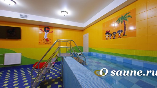 детская комната с бассейном - общественное отделение